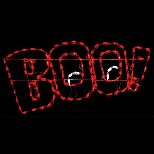 Halloween Boo LED Display (40")
