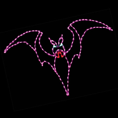Purple Bat LED Display (36")