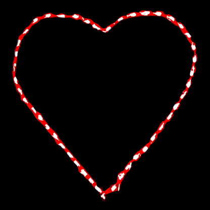 Beating Heart Animated LED Display