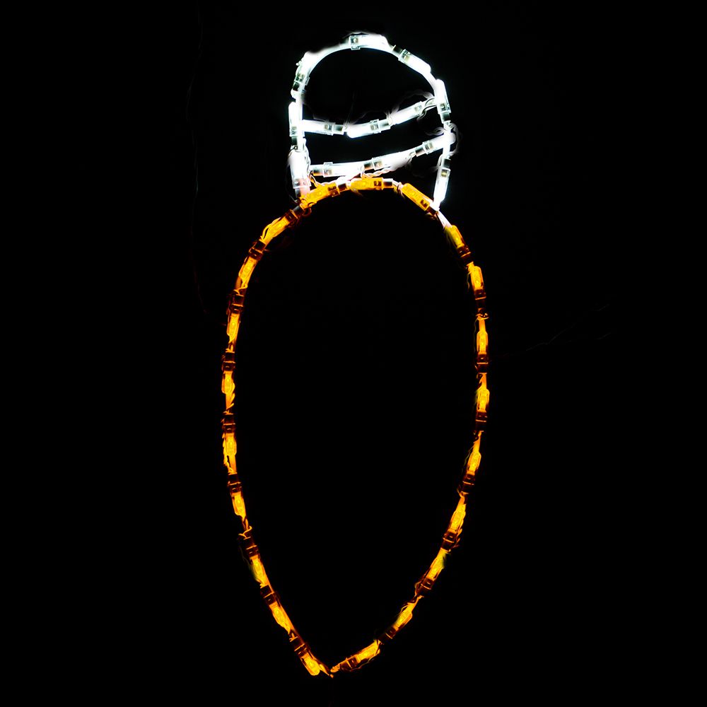 Christmas Bulb LED Display - Yellow (36")