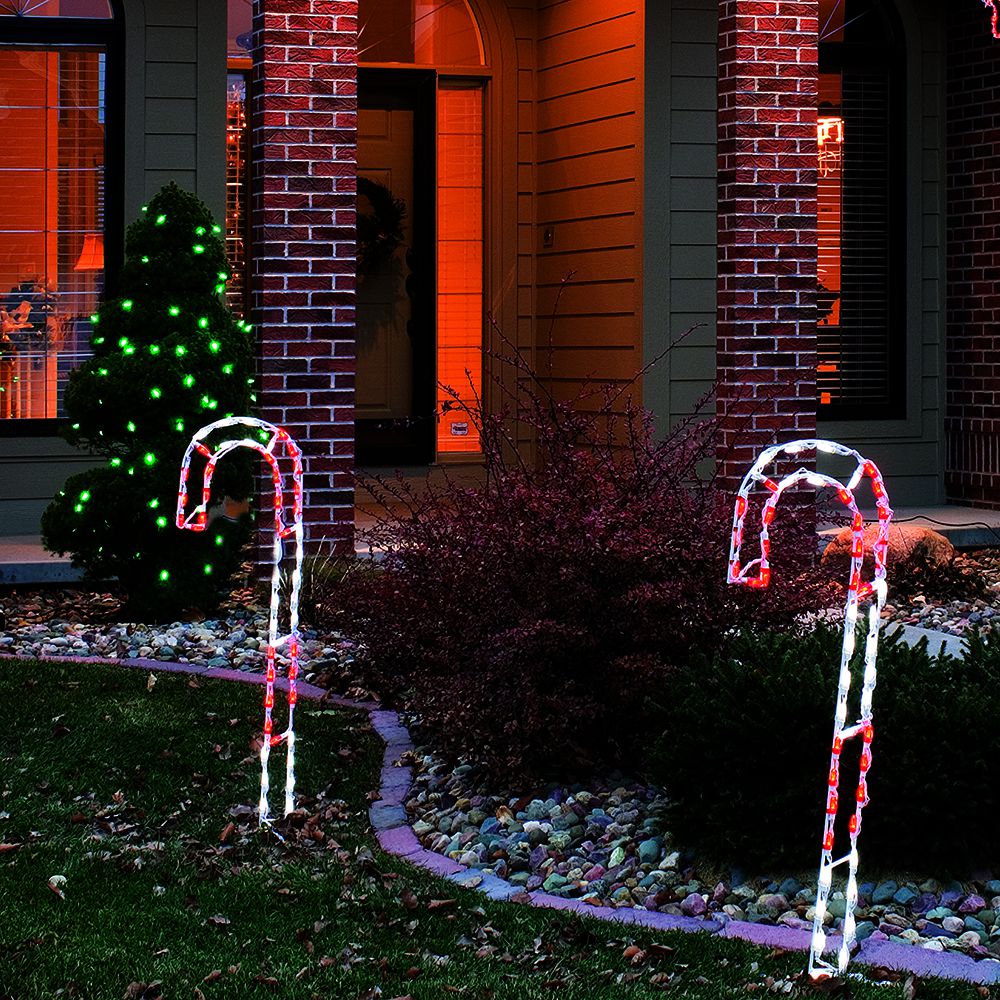 Candy Cane LED Display