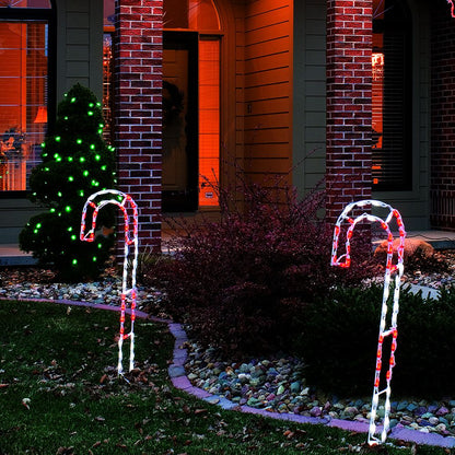 Candy Cane LED Display
