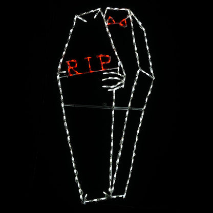 Vampire Coffin Halloween LED Display