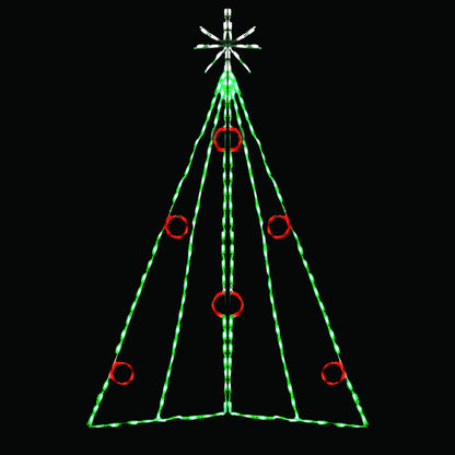 LED Christmas Tree With Berries