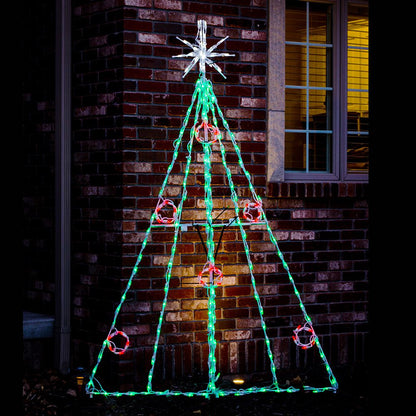 LED Christmas Tree With Berries
