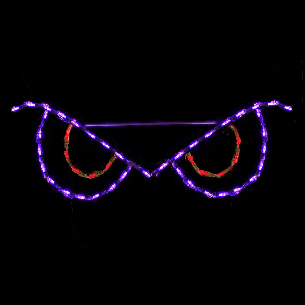 Spooky Eyes LED Display - Red (31")