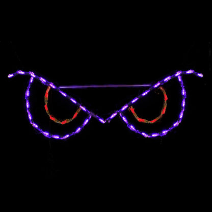 Spooky Eyes LED Display - Red (31")