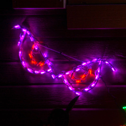 Spooky Eyes LED Display - Red (31")