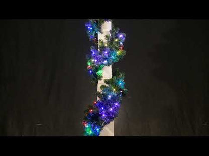 LED 9' Sierra Garland (RGB) - Controller Not Included