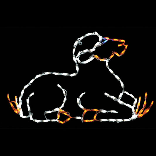 Lamb LED Nativity Display/Sign