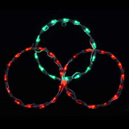 3 Circle Peak Topper LED Display - Red/Green