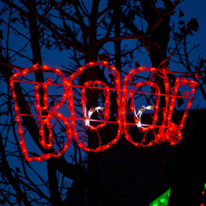 Halloween Boo LED Display (40")