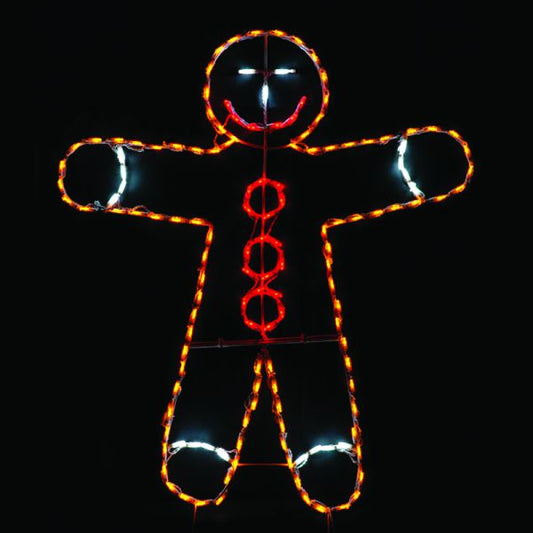 Gingerbread Boy LED Display