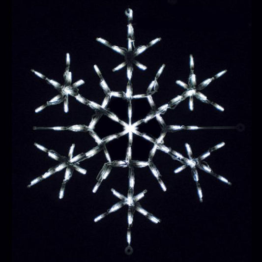 Starpoint Snowflake LED Display - White (30")