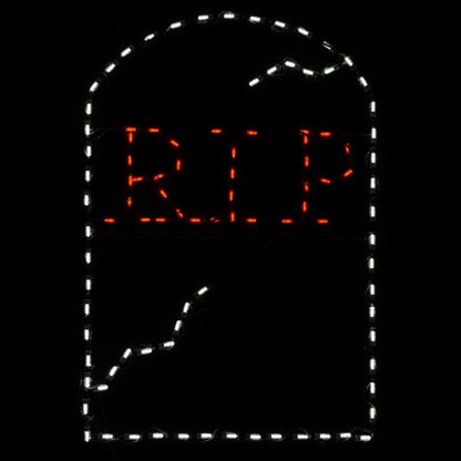 RIP Tombstone Halloween LED Display