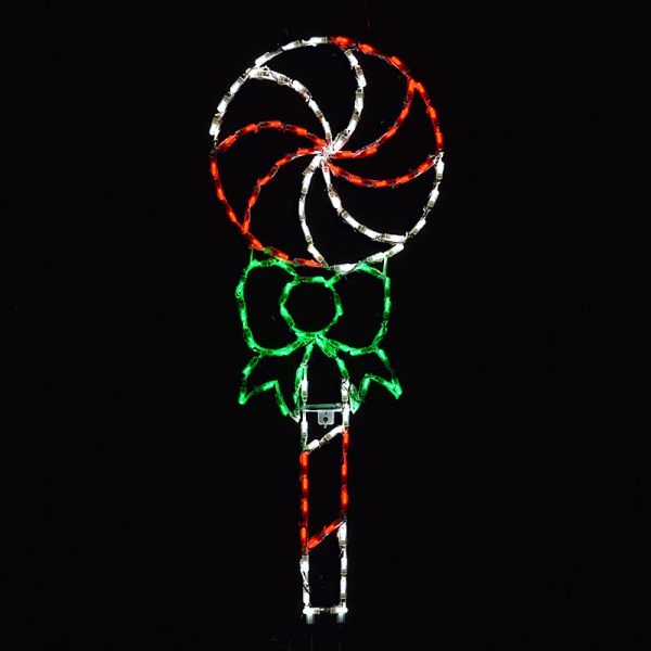 Lollipop LED Display - Red Green and White
