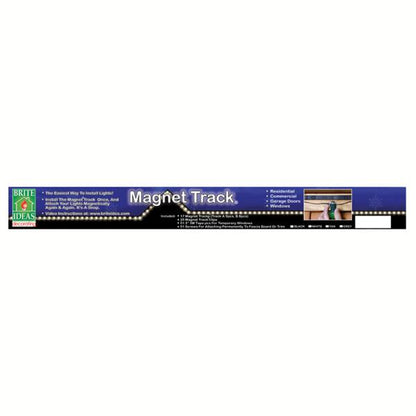 Magnetic Track Kit - 25' White
