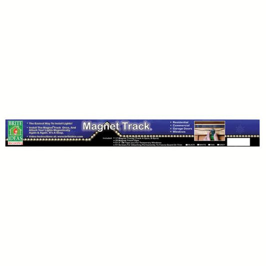 Magnetic Track Kit - 25' White