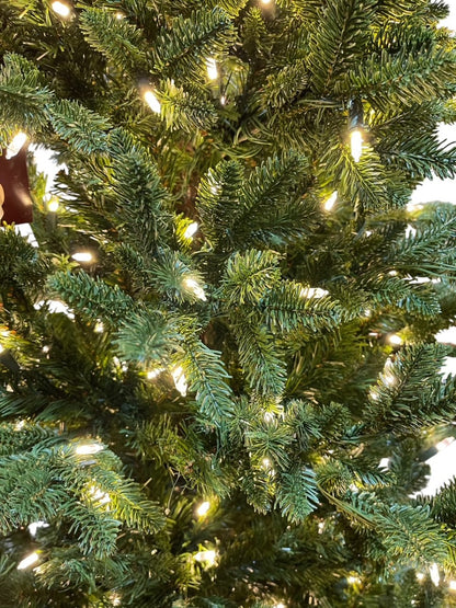 7.5' Noble Medium LED One-Plug Tree w/ Warm White Lights