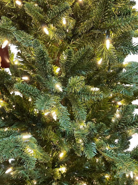 7.5' Noble Medium LED One-Plug Tree w/ Warm White Lights
