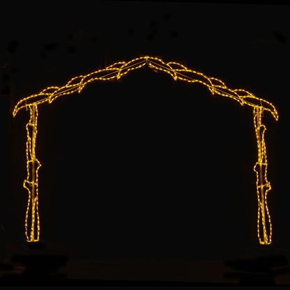 Nativity Scene Hut LED Display (80")