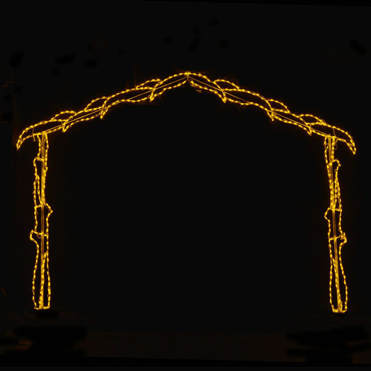 Nativity Scene Hut LED Display (80")