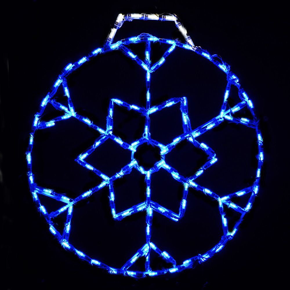 Snowflake Ornament LED Display (26")