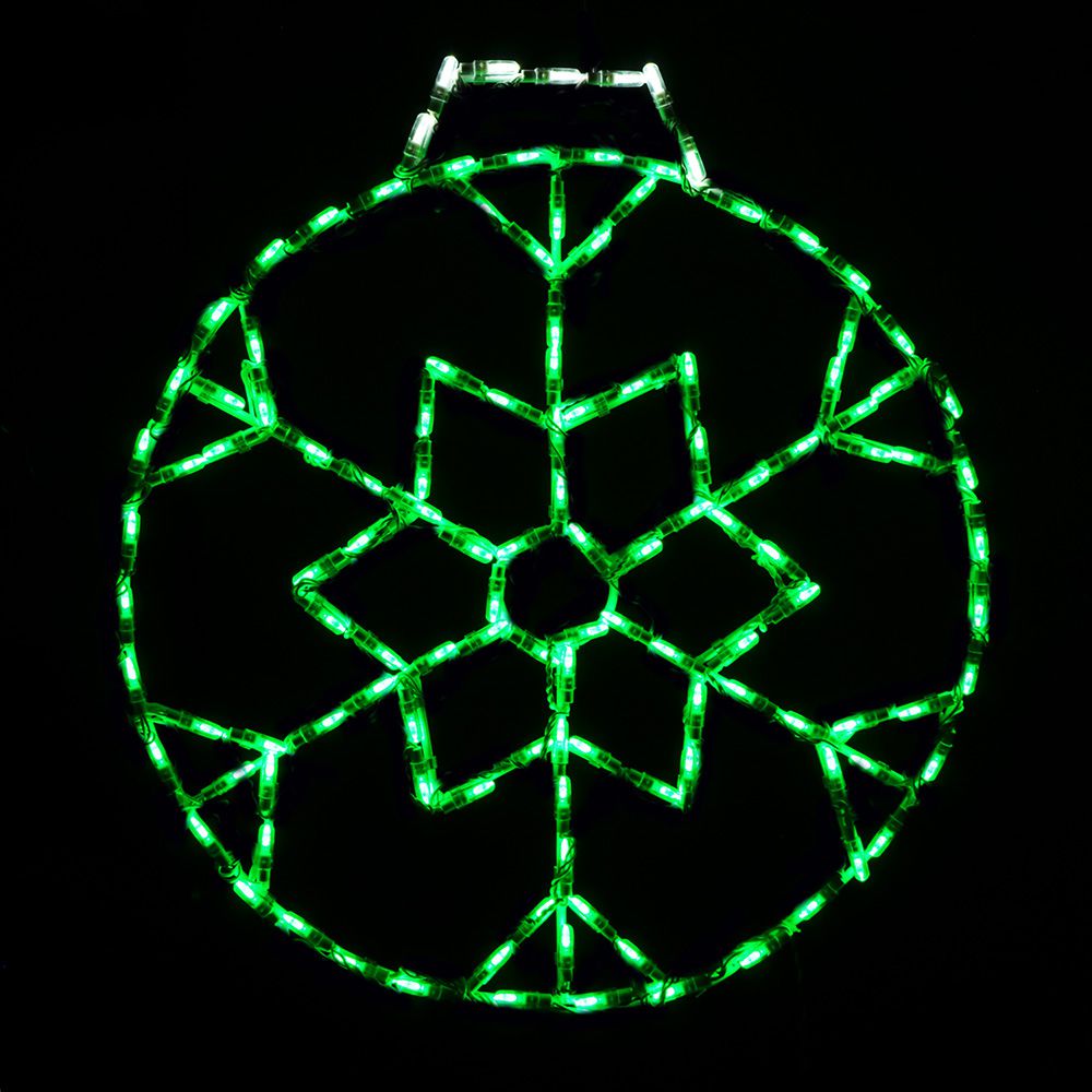 Snowflake Ornament LED Display (26")