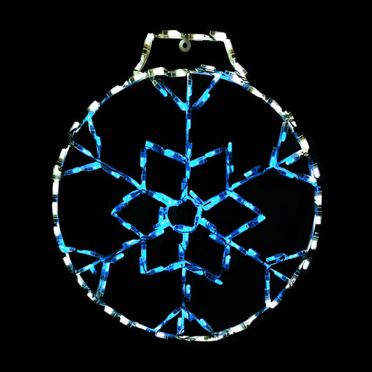 Snowflake Ornament LED Display (26")