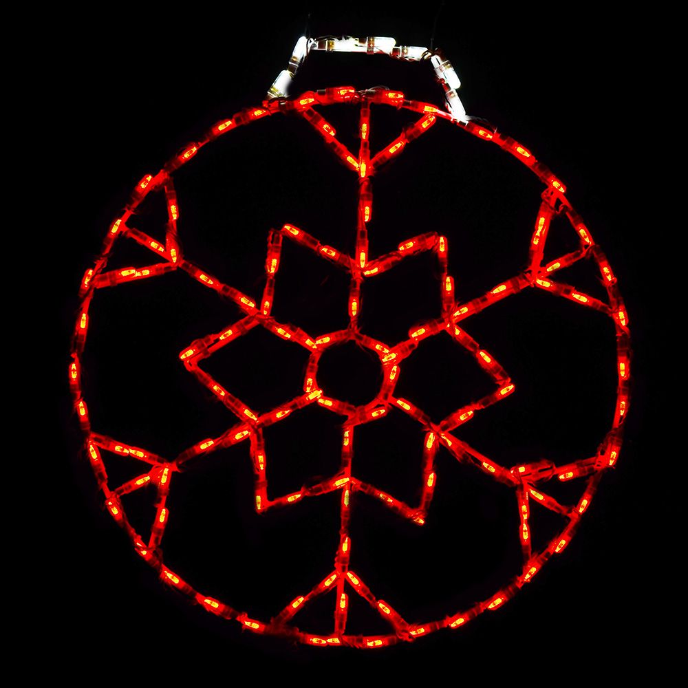 Snowflake Ornament LED Display (26")