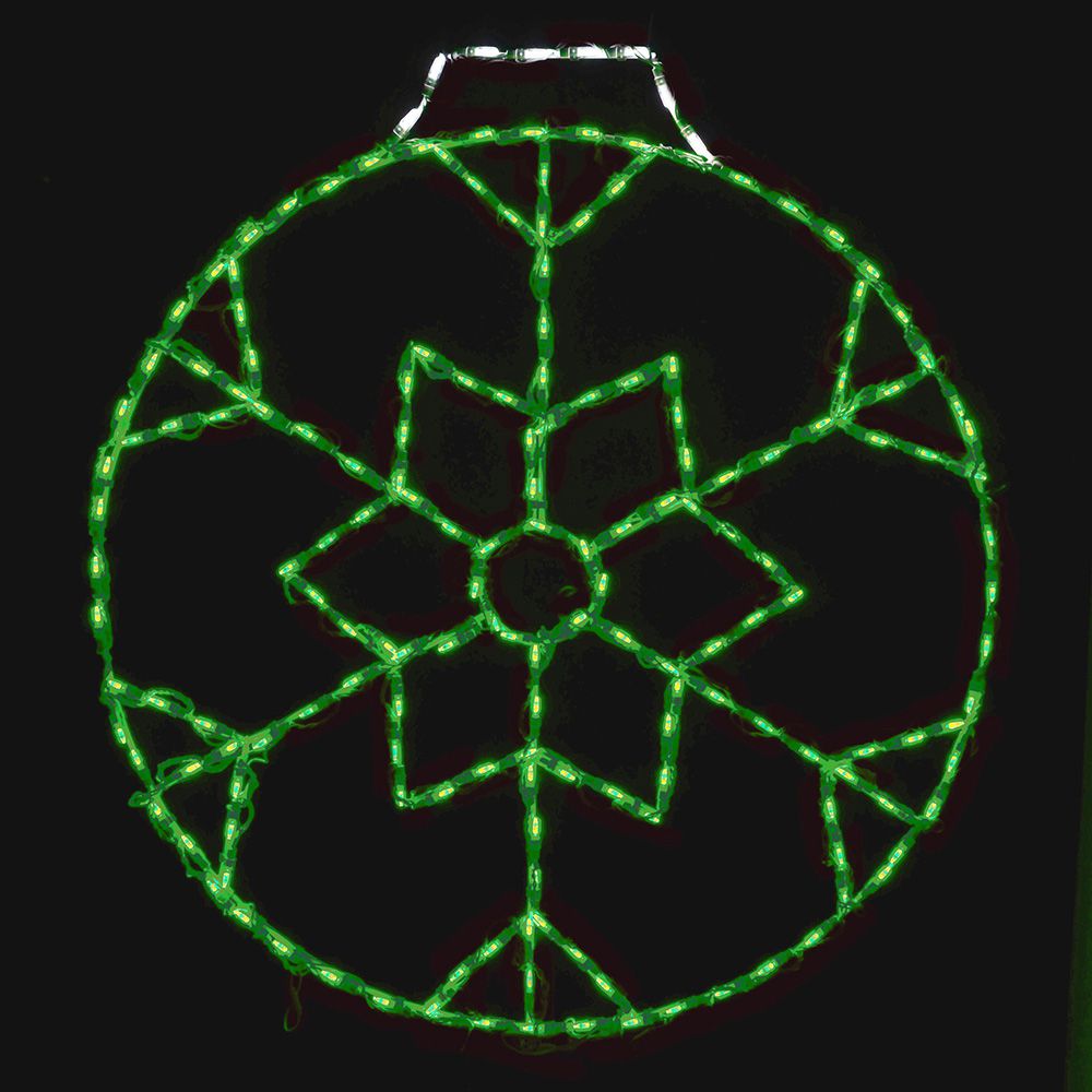 Snowflake Ornament LED Display (36")