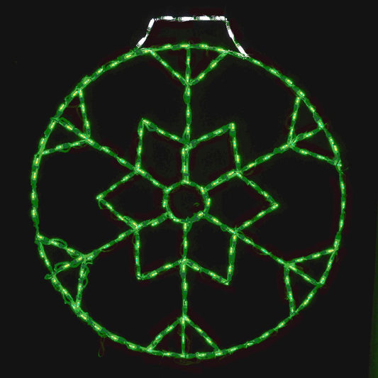 Snowflake Ornament LED Display (36")