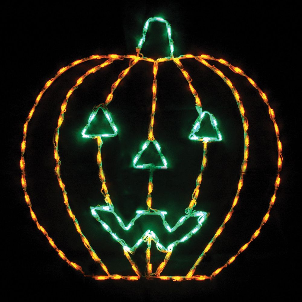 Jack-o-Lantern LED Display (38")