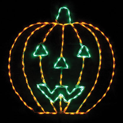 Jack-o-Lantern LED Display (38")