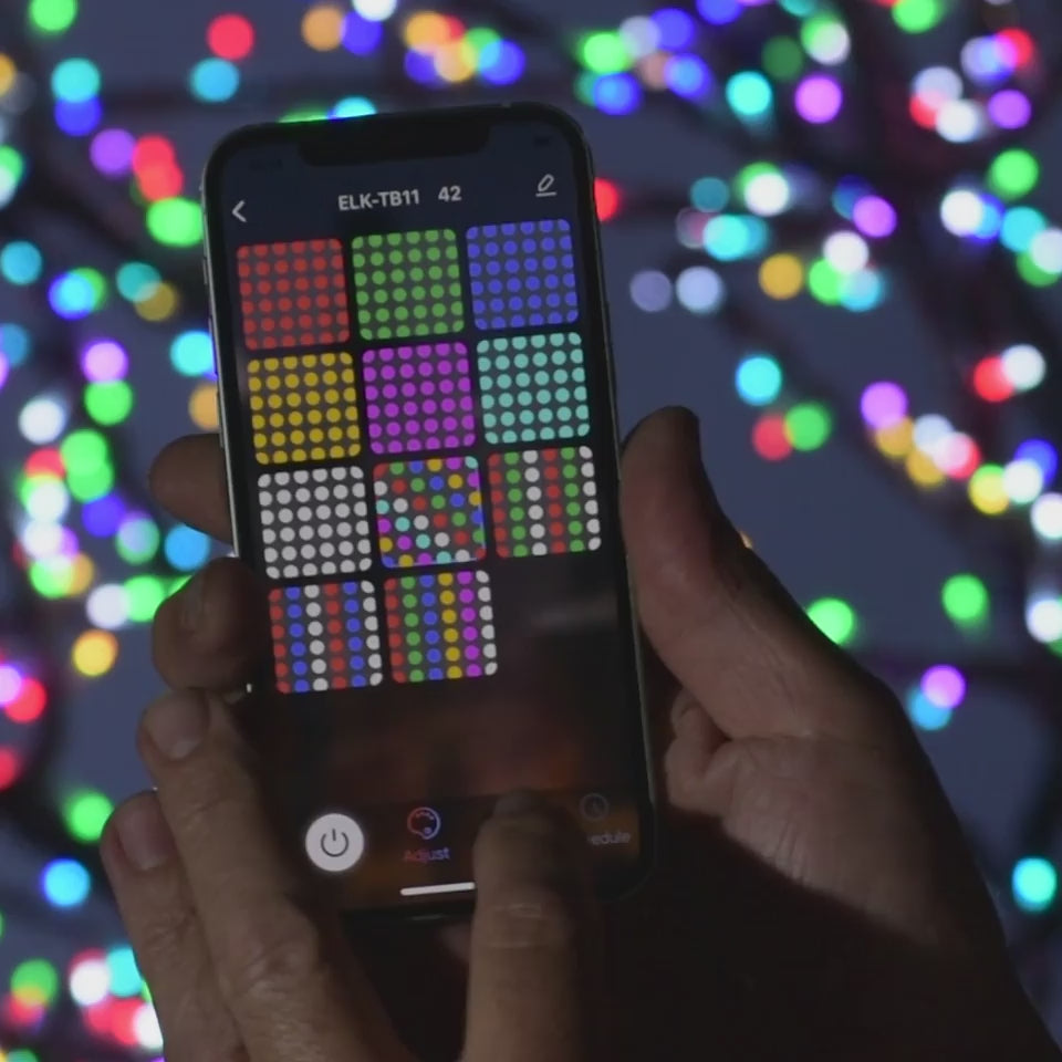 Blutooth App Controller RGB - square video