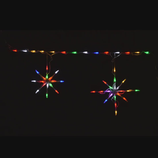 LED Snowflake Linkable Freestyle (RGB) - square video