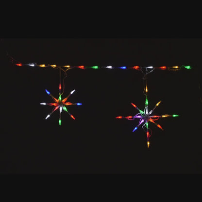 LED Snowflake Linkable Freestyle (RGB) - square video