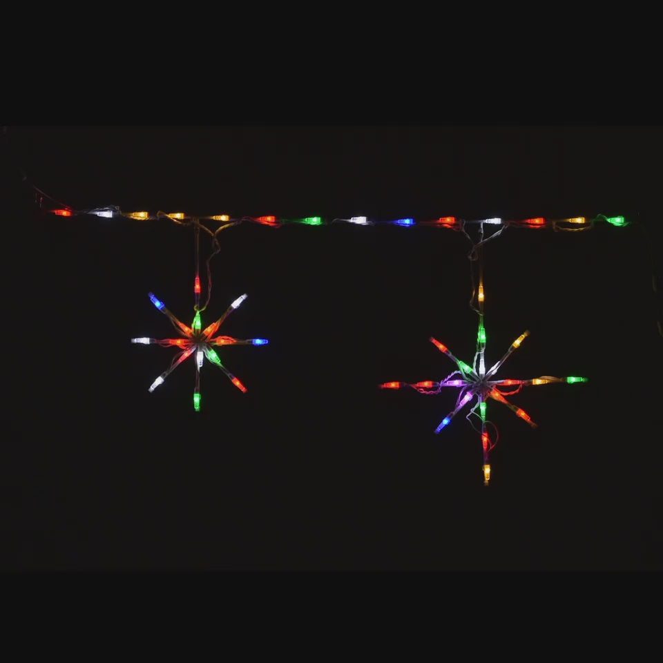 LED Snowflake Linkable Freestyle (RGB) - square video