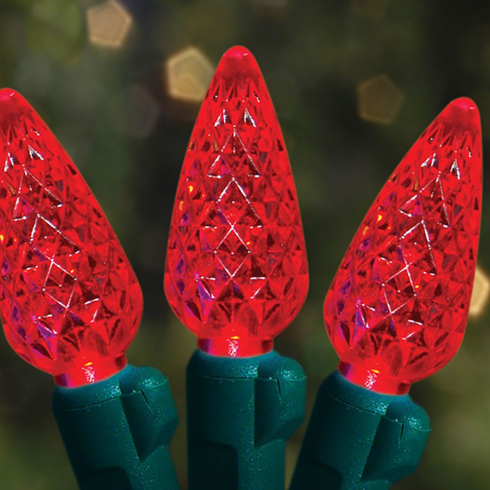 70's LED Strawberries - 35 ft