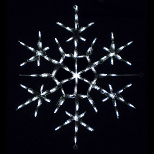 Starpoint Snowflake LED Display - White (30")