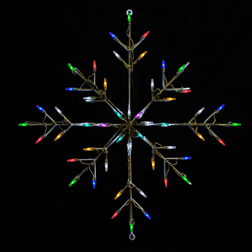 Snowflake LED Display - RGB (24")