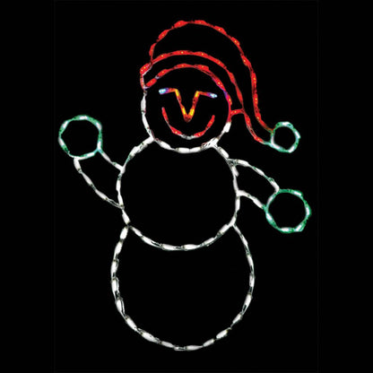 Baby Snowman LED Display (32")
