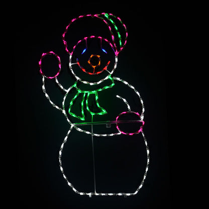 Snow Woman LED Display