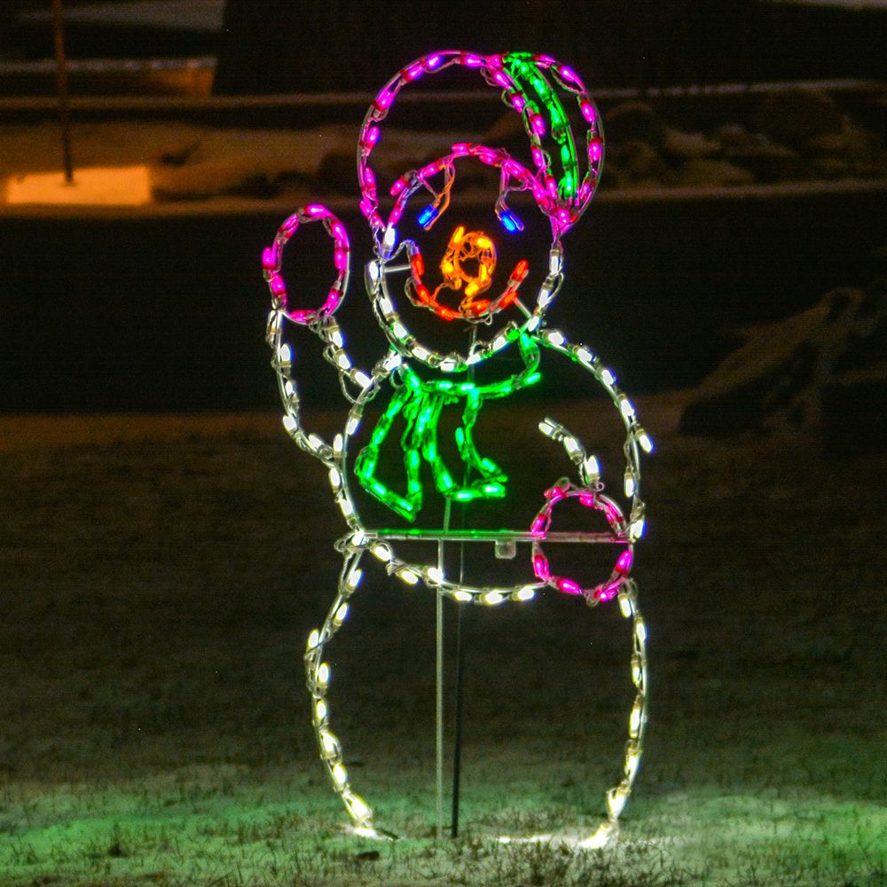 Snow Woman LED Display