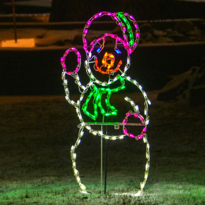 Snow Woman LED Display