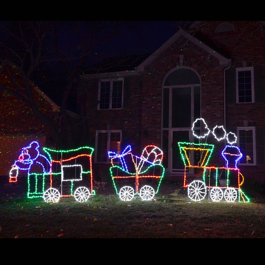 Train Set Animated LED Display