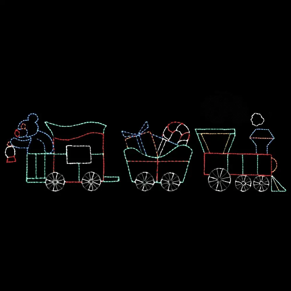 Train Set Animated LED Display (57")
