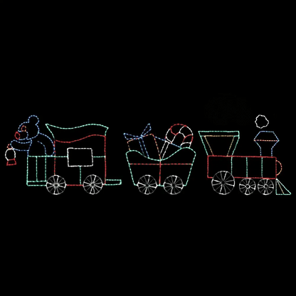 Train Set Animated LED Display (57")
