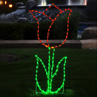 Tulip LED Display - Red
