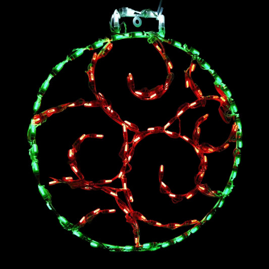 Scroll Ornament LED Display (28")